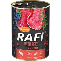 Rafi 24x400g Adult, nauta koiran märkäruoka