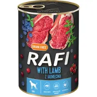 Rafi 24x400g Adult, karitsa koiran märkäruoka