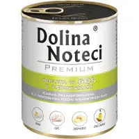 Dolina Noteci 12 x 800 g Premium, hanhi perunoiden kanssa, koiran märkäruoka