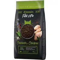 Fitmin 2x8 kg | Cat For Life Kastraatti, kana, kastraattikissojen ruokaa