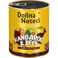 Dolina Noteci 6x800g, Superfood, kaurista ja naudanlihaa, koiran märkäruoka