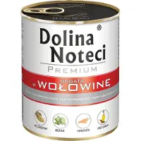 Dolina Noteci 12 x 800 g Premium, naudanliha, koiran märkäruoka