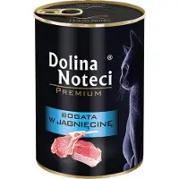 Dolina Noteci 12x400g, Premium, runsaasti karitsaa, kissan märkäruokaa