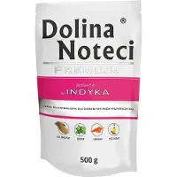 Dolina Noteci 20x500g Premium annospusseissa, kalkkuna, koiran märkäruokaa