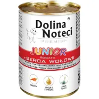 Dolina Noteci 24 x 400 g Premium Junior, lammas, koiran märkäruoka, karitsaa