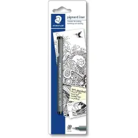 Staedtler Fineliner pigment liner 10 pcs 0.4mm black