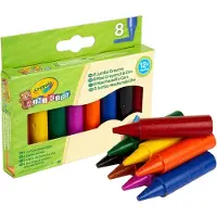 Crayola MINIKIDS Suuret liidut, 8 kpl