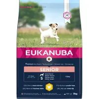 Eukanuba Dog Senior Small 3 kg koiran kuivaruoka