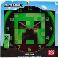 Minecraft Wall Clock - Green - ONE SIZE