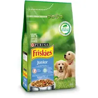 Friskies 3x3kg Junior kana & kasvikset Purina koiran kuivaruoka