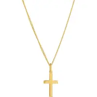 Top Gold hopeinen risti kullattu 5256751500