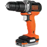 Black & Decker Pora/ruuvinväännin BDCHD12S1-XJ; 12 V; 1x1,5 Ah akku