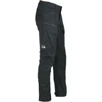 Lundhags Fulu Cargo Stretch Hybrid Pant, vaellushousut, miesten, musta