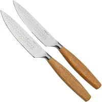Boska Oslo+ 320030 oak, 2-piece steak knife set
