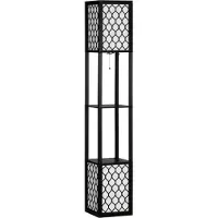 Aosom Lattiavalaisin Homcom 26x26x156cm, musta