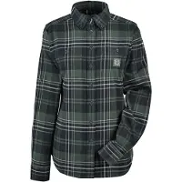 Chevalier Heron Flannel ShirtWomen October Green Checked - 42
