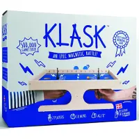 Carletto Deutschland Gal?pagos Klask Jogo de Tabuleiro Competivo 2 jogadores 15min