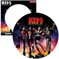 Vuxen KISS Destroyer 450 Piece Picture Disc Jigsaw Puzzle