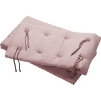 Leander Sängyn pehmuste - Linea/Luna - 32x180 - Dusty Rose - - OneSize - Reunapehmusteet