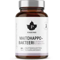 Puhdistamo Maitohappobakteeri Lactospore & Boulardii, 60 kaps.