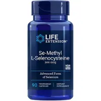 Life Extension , Se-Metyyli L- Selenosysteiini, 200 mcg, 90 Kasvissyöjä Kapselit