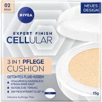 Nivea Hyaluron Cellular Filler Cushion cushion-meikkivoide 3in1 sävy 02 Medium 15 g