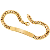 Lykken Strong panssarilaattaranneketju 6 mm kulta 19-6GOLD