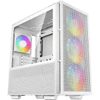 DeepCool CH560 WH -miditornikotelo RGB-valaistuksella, valkoinen