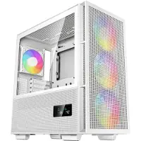 DeepCool CH560 DIGITAL WH -miditornikotelo ikkunalla, valkoinen