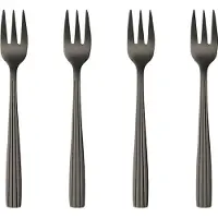Aida - Raw Cutlery Kakkuhaarukka 18,2 cm 4 kpl Matte Black