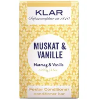 Klar Seifen Nutmeg & Vanilla Conditioner Bar 100 g
