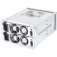 Silverstone 600 + 600W GM600-S Gemini Series, mini redundant -virtalähde, Cybenetics Silver
