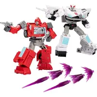 Transformers Studio Series 86 Buzzworthy Bumblebee Battle Damage Ironhide & Prowl -toimintahahmo, 2 kpl