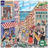 Eeboo Lissabonin Palapeli (epztlsb) 1000 Kappaletta