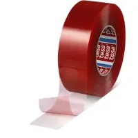 TESA 4965, 12 mm x 50 m, Punainen, Akryylinitriilibutadieenistyreeni (ABS), 50 m, 12 mm, 1 kpl (04965-00176-00)