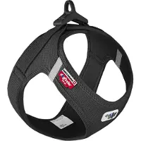 Curli - Vest Harness Clasp Air-Mesh - Step in Black S - Koirat - Kaulapannat