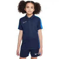 Nike Pikee Dri-fit Academy 23 - Navy/sininen/valkoinen Lapset, koko XL: 158-170 cm