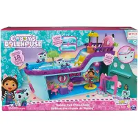 Gabby's Dollhouse Setti - 18 Osaa - CAT-Tastic Cruise Ship - - OneSize - Nuken tarvikkeet