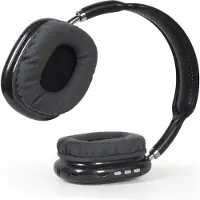 Gembird BHP-LED-02-BK, Langaton, Puhelut/Musiikki, 20 - 20000 Hz, 150 g, Kuulokkeet, Musta, Harmaa