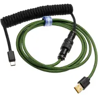 Ducky Premicord Pine Green - Coiled Cable