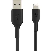 Belkin BoostCharge Lightning – USB-A -kaapeli, 2 m, musta