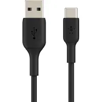Belkin BoostCharge USB-A – USB-C -kaapeli, 0,15 m, musta