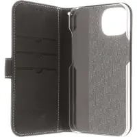 Teknikproffset Insmat Exclusive Flip Case lompakkokotelo, iPhone 13, musta