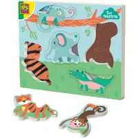 SES Creative Palapeli Animal Sensory