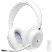Logitech G735 Wireless Headset, langattomat pelikuulokkeet mikrofonilla, valkoinen