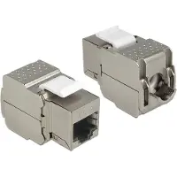 DeLOCK – Keystone Module RJ45 jack > LSA Cat.6 STP (86154)