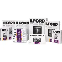 Ilford Multigrade RC Deluxe Glossy 21x29.7cm 100 mustavalkopaperi