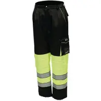 Priha Huomiotalvihousut Priha 4077 lk1 keltainen musta 48