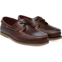 Timberland for man. TB0250772141 Leather boat shoes Classic brown (46), Casual