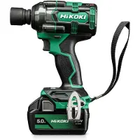 HiKOKI Iskumutterinväännin WR18DHWPZ; 18 V; 345 Nm; 2x5,0 Ah akku
